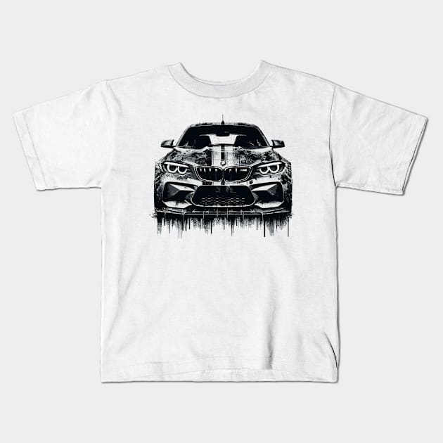 BMW M2 Kids T-Shirt by Vehicles-Art